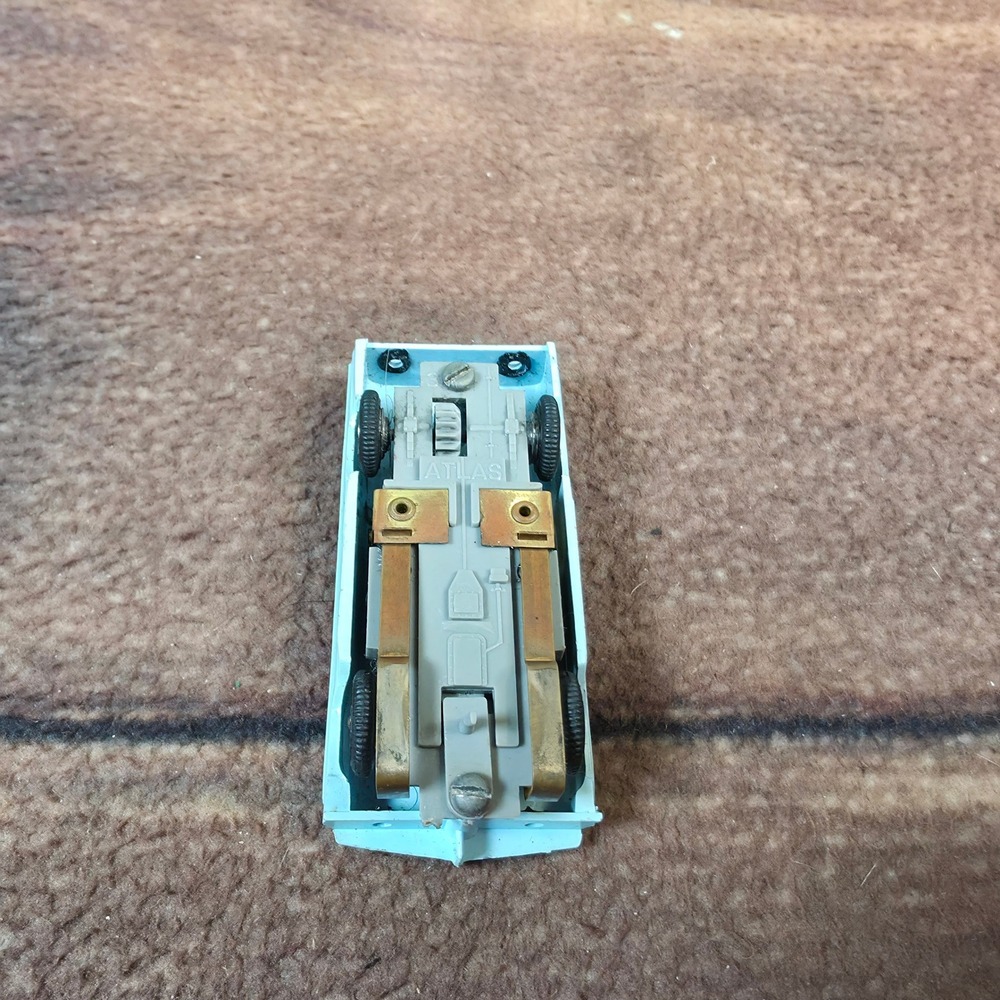 Atlas Slot Car HO Scale Light Blue Fair Vintage 1960s Racing Model - Picture 6 of 8